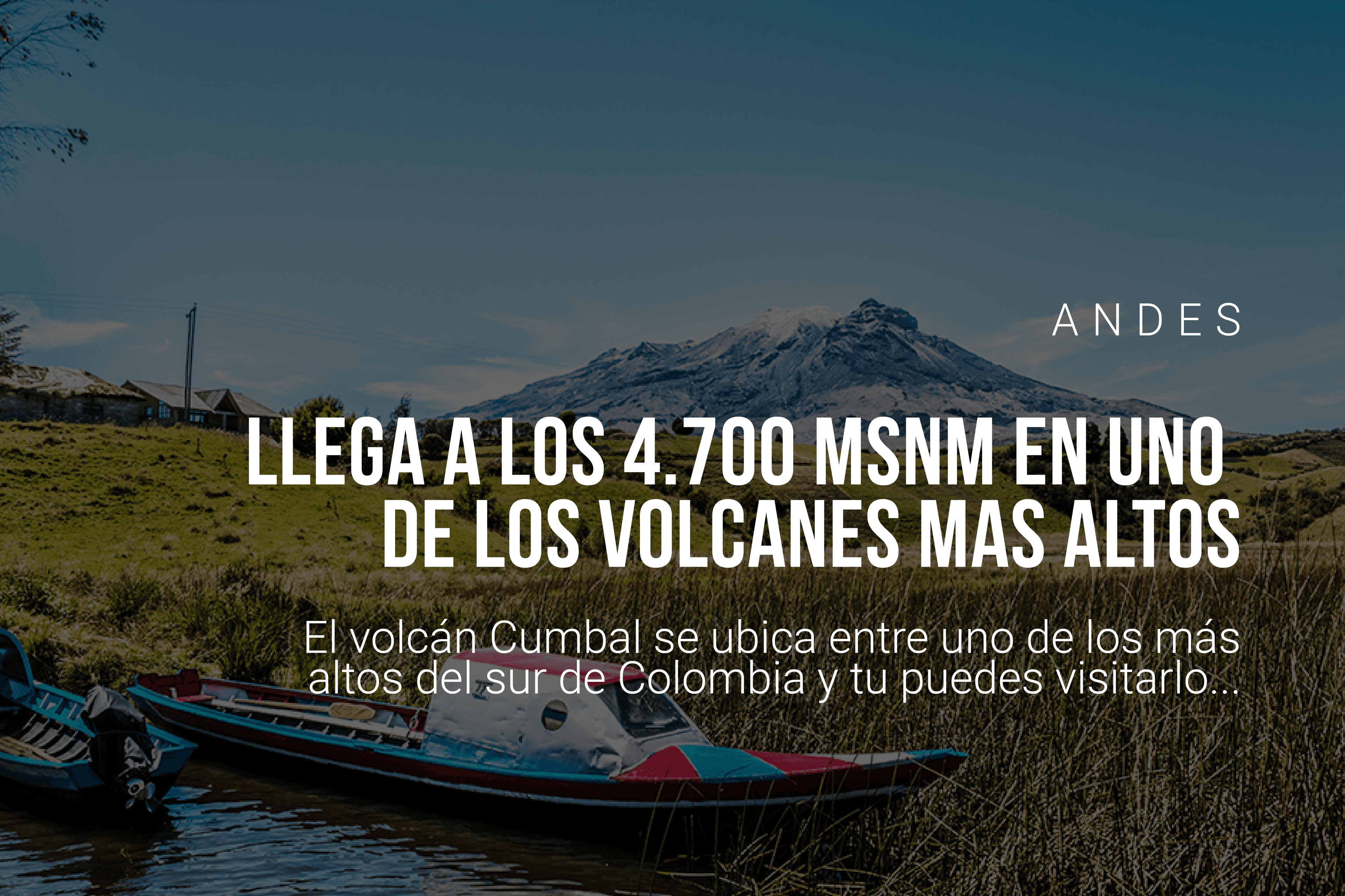 Llega a los 4.700 msnm en uno de los volcanes más altos